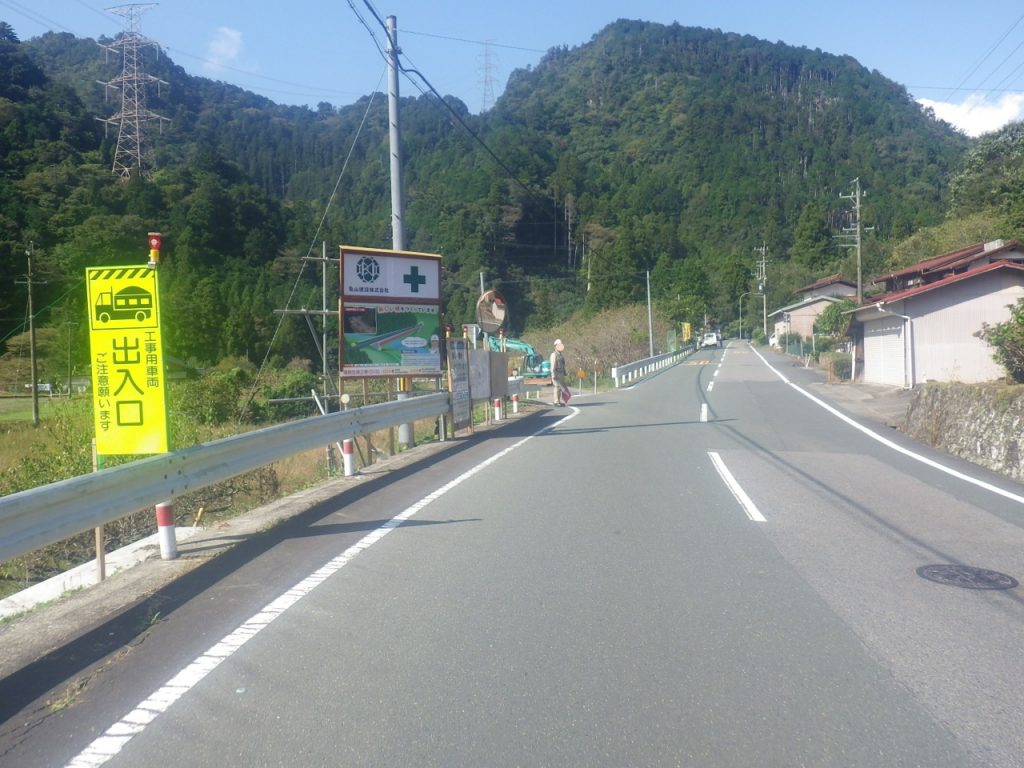 待望の 国 ４７３号月バイパス 東栄町側の工事が始まりました 亀山建設株式会社